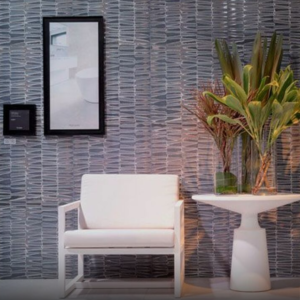 Blue Mos Metallic Porcelain Tile-1