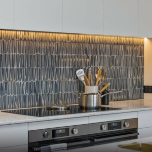 Blue Mos Metallic Porcelain Tile-3