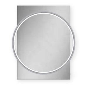 Solas 60 – Chrome Framed Mirror