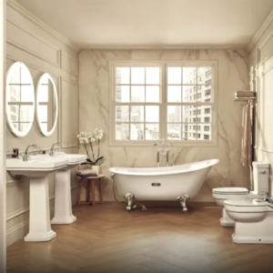 Carmen Oval Cast Iron Bathtub-3