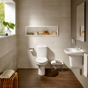 Vitreous China Close – coupled WC