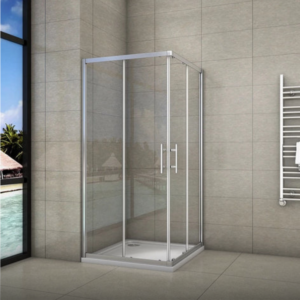 Double Sliding Shower Glass Enclosure -1 Double Sliding Shower Glass Enclosure -1