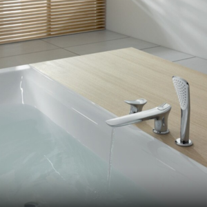 Kludi Amba 3 Hole Bath & Shower Mixer