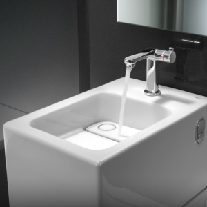 W+W Wall Hung Vitreous China WC & Basin